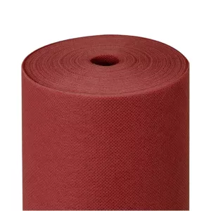 Nappe TNT en rlx 120cmx25m bordeaux